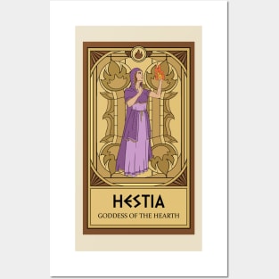 Hestia Tarot Card Posters and Art